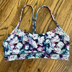 Lululemon Floral Flow Y Bra